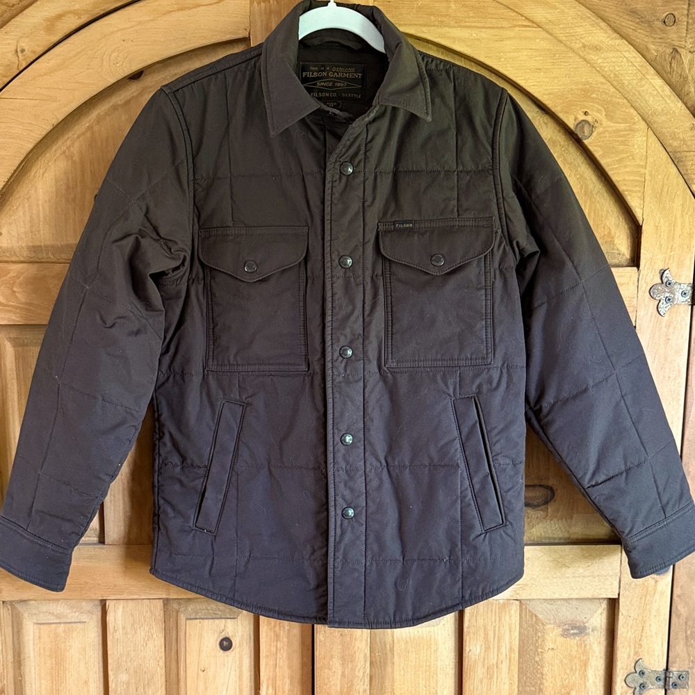 Filson Men's Cover Cloth Quilted  Shirt Jacket XS
2024 season